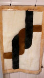 Rectangle  Alpaca Rug or Wall Hanging